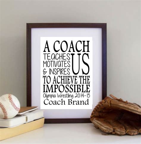 unique gifts for coaches